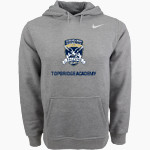 TopBridge Academy Falcons <span class="pdp-name-mascot">TopBridge Academy Falcons</span> Nike Men's Club Pullover Fleece Hoodie Front Thumbnail