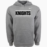FIRST BAPTIST CHRISTIAN SCHOOL KNIGHTS <span class="pdp-name-mascot">FIRST BAPTIST KNIGHTS</span> Nike Men's Club Pullover Fleece Hoodie Front Thumbnail