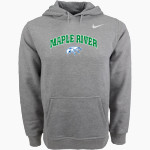 Maple River Eagles <span class="pdp-name-mascot">Maple River Eagles</span> Nike Men's Club Pullover Fleece Hoodie Front Thumbnail