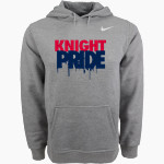 Trivium Academy Knights Nike Men's Club Pullover Fleece Hoodie Front Thumbnail