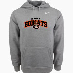 Gary Bobcats Nike Men's Club Pullover Fleece Hoodie Front Thumbnail