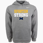 MARIST CATHOLIC HIGH SCHOOL SPARTANS <span class="pdp-name-mascot">MARIST SPARTANS</span> Nike Men's Club Pullover Fleece Hoodie Front Thumbnail