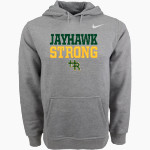 Head-Royce Jayhawks Nike Men's Club Pullover Fleece Hoodie Front Thumbnail