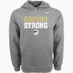 East Ridge Raptors <span class="pdp-name-mascot">East Ridge Raptors</span> Nike Men's Club Pullover Fleece Hoodie Front Thumbnail
