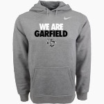 Garfield Bulldogs <span class="pdp-name-mascot">Garfield Bulldogs</span> Nike Men's Club Pullover Fleece Hoodie Front Thumbnail
