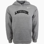 LAKESIDE HIGH SCHOOL KNIGHTS <span class="pdp-name-mascot">LAKESIDE KNIGHTS</span> Nike Men's Club Pullover Fleece Hoodie Front Thumbnail