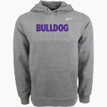 GERALDINE HIGH SCHOOL BULLDOGS Nike Men's Club Pullover Fleece Hoodie Front Thumbnail