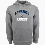 Lawrence University Vikings Online Store Nike Men's Club Pullover Fleece Hoodie Front Thumbnail