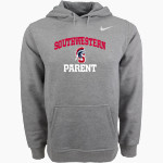 Southwestern Spartans Nike Men's Club Pullover Fleece Hoodie Front Thumbnail
