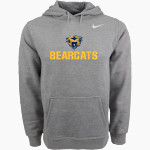 BATTLE CREEK CENTRAL HIGH SCHOOL BEARCATS <span class="pdp-name-mascot">BATTLE CREEK BEARCATS</span> Nike Men's Club Pullover Fleece Hoodie Front Thumbnail