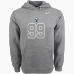 THOMAS MORE PREP-MARIAN HIGH SCHOOL MONARCHS <span class="pdp-name-mascot">THOMAS MORE PREP - MARIAN MONARCHS</span> Nike Men's Club Pullover Fleece Hoodie Front Thumbnail
