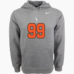 BRIDGEPORT HIGH SCHOOL MUSTANGS & FILLIES <span class="pdp-name-mascot">BRIDGEPORT MUSTANGS</span> Nike Men's Club Pullover Fleece Hoodie Front Thumbnail