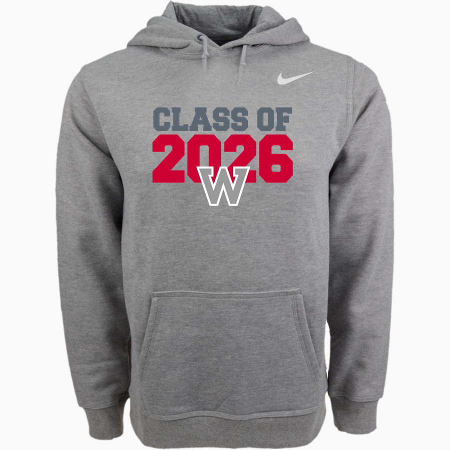 WESTFALL HIGH SCHOOL MUSTANGS <span class="pdp-name-mascot">WESTFALL MUSTANGS</span> Nike Men's Club Pullover Fleece Hoodie
