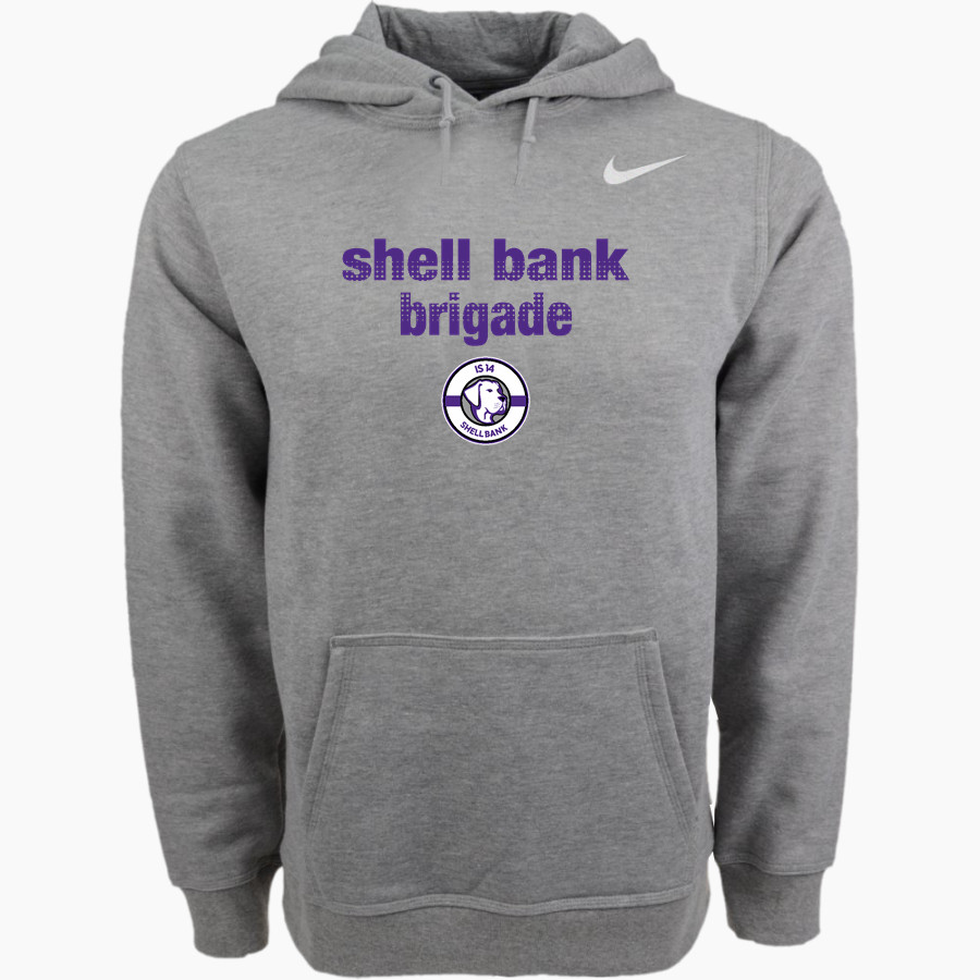 Shell Bank Brigade Nike Men's Club Pullover Fleece Hoodie
