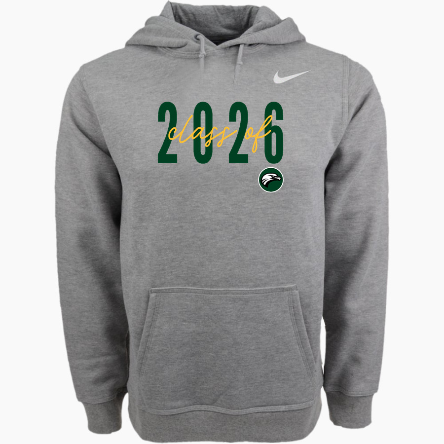 Fuentes Eagles Nike Men's Club Pullover Fleece Hoodie