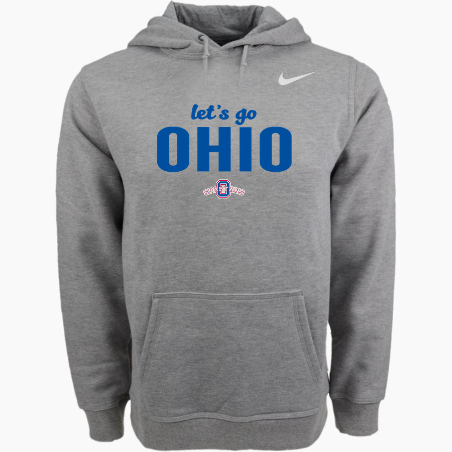 Ohio School For The Deaf Spartans <span class="pdp-name-mascot">Ohio School For The Deaf Spartans</span> Nike Men's Club Pullover Fleece Hoodie