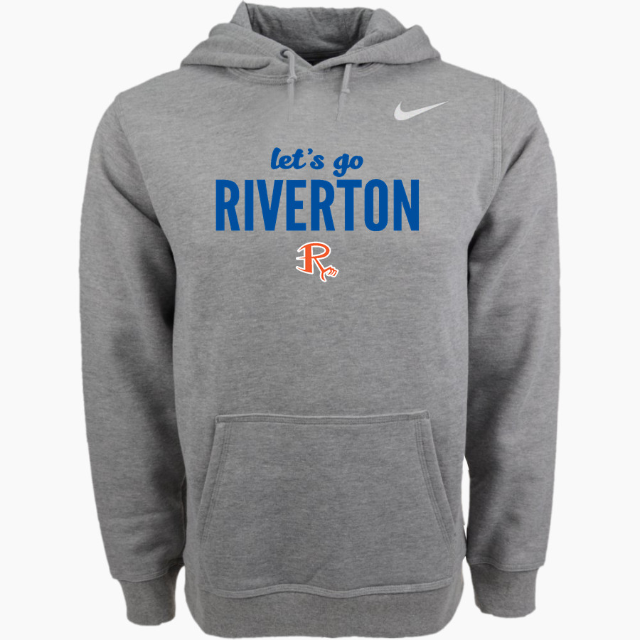 Riverton Hawks Nike Men's Club Pullover Fleece Hoodie