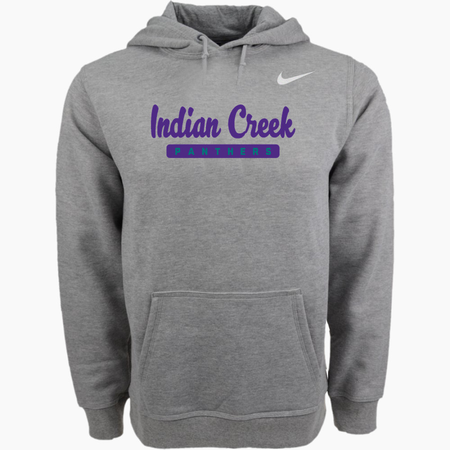 Indian Creek Panthers Nike Men's Club Pullover Fleece Hoodie