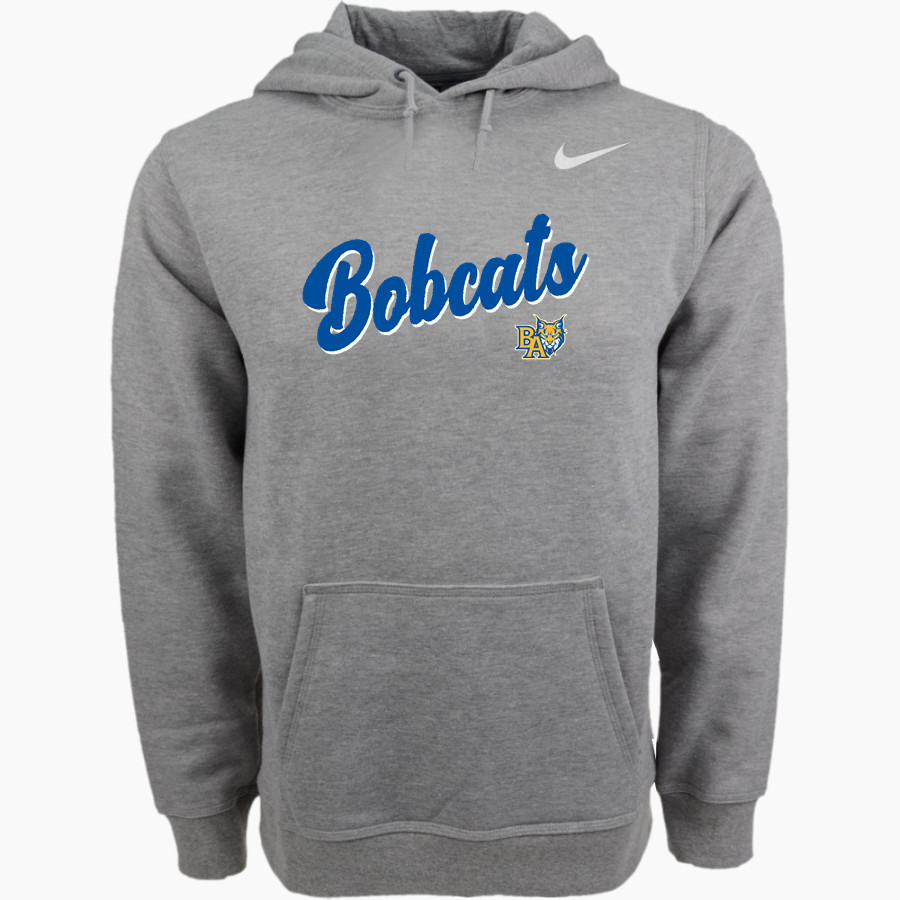 BACON ACADEMY BOBCATS Nike Men's Club Pullover Fleece Hoodie