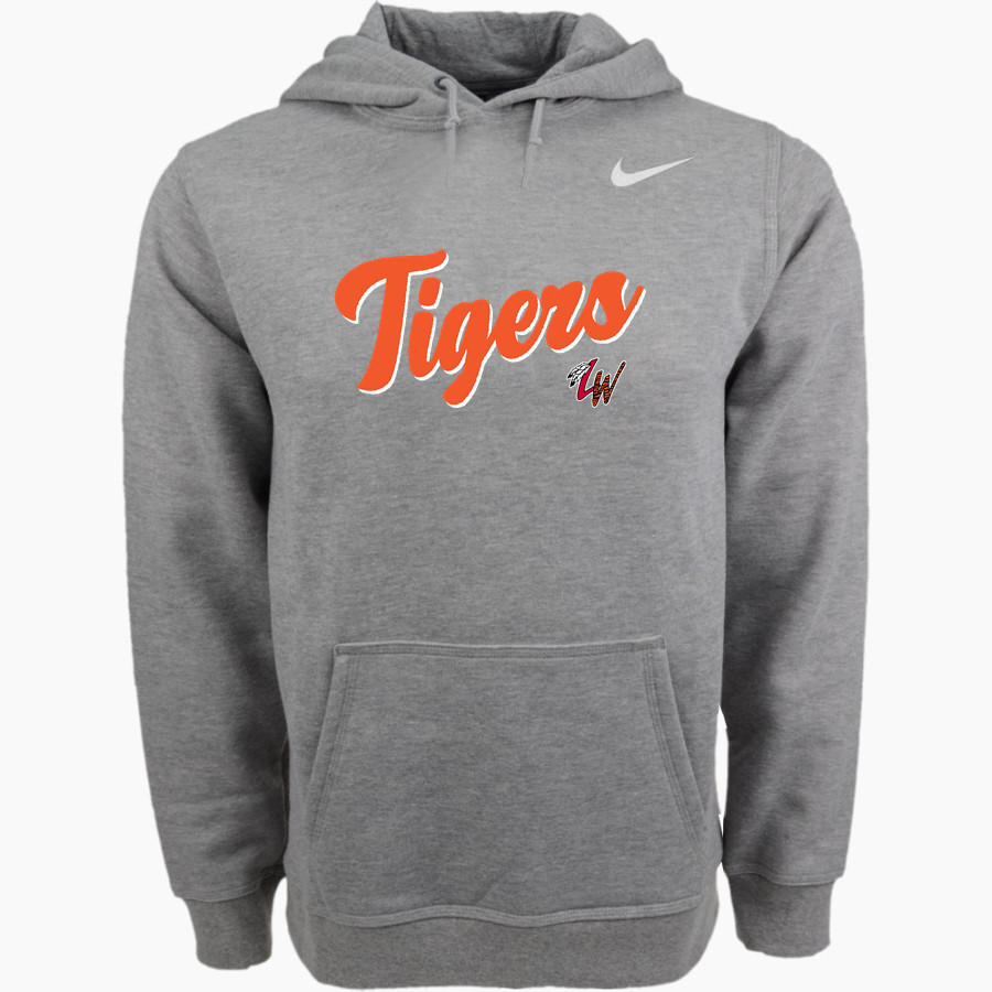 WARSAW HIGH SCHOOL TIGERS <span class="pdp-name-mascot">WARSAW TIGERS</span> Nike Men's Club Pullover Fleece Hoodie