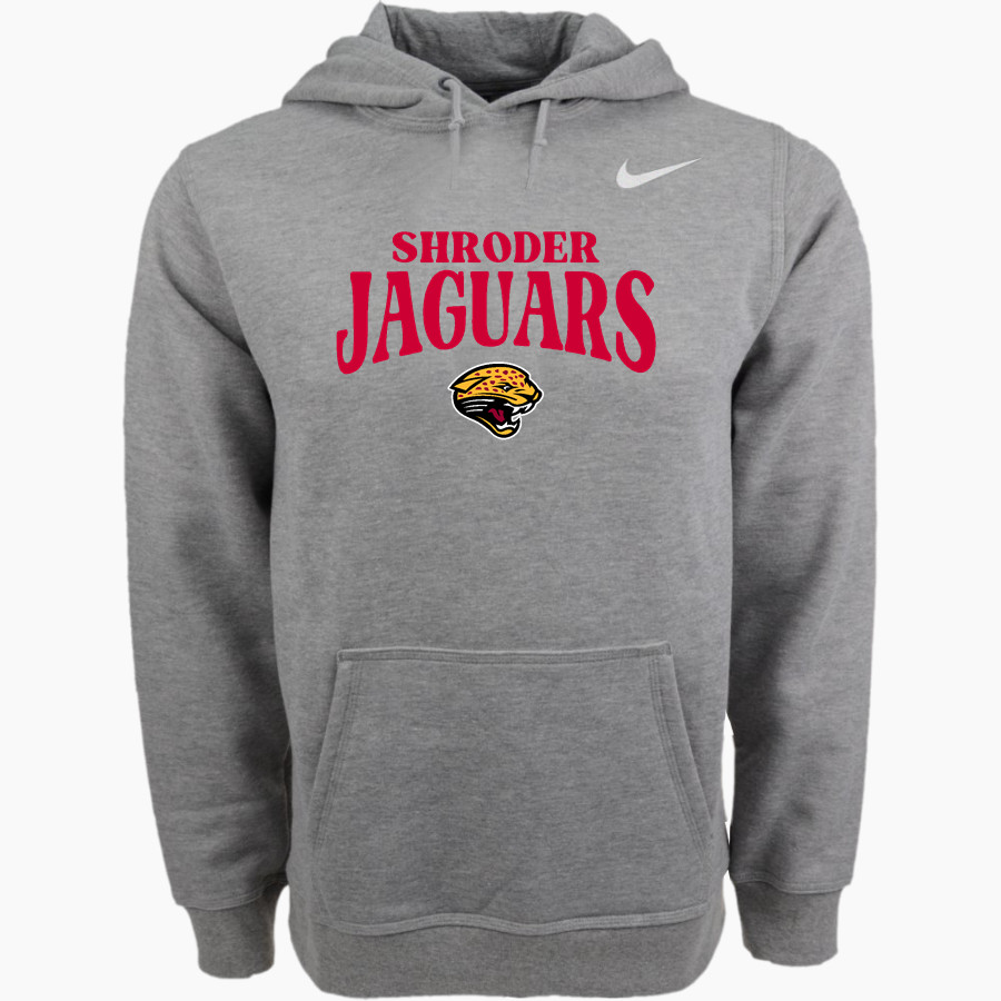 Shroder Jaguars Nike Men's Club Pullover Fleece Hoodie