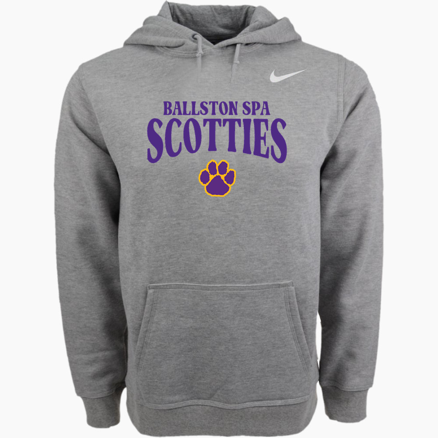 Ballston Spa Scotties The Official Online Store Nike Men's Club Pullover Fleece Hoodie