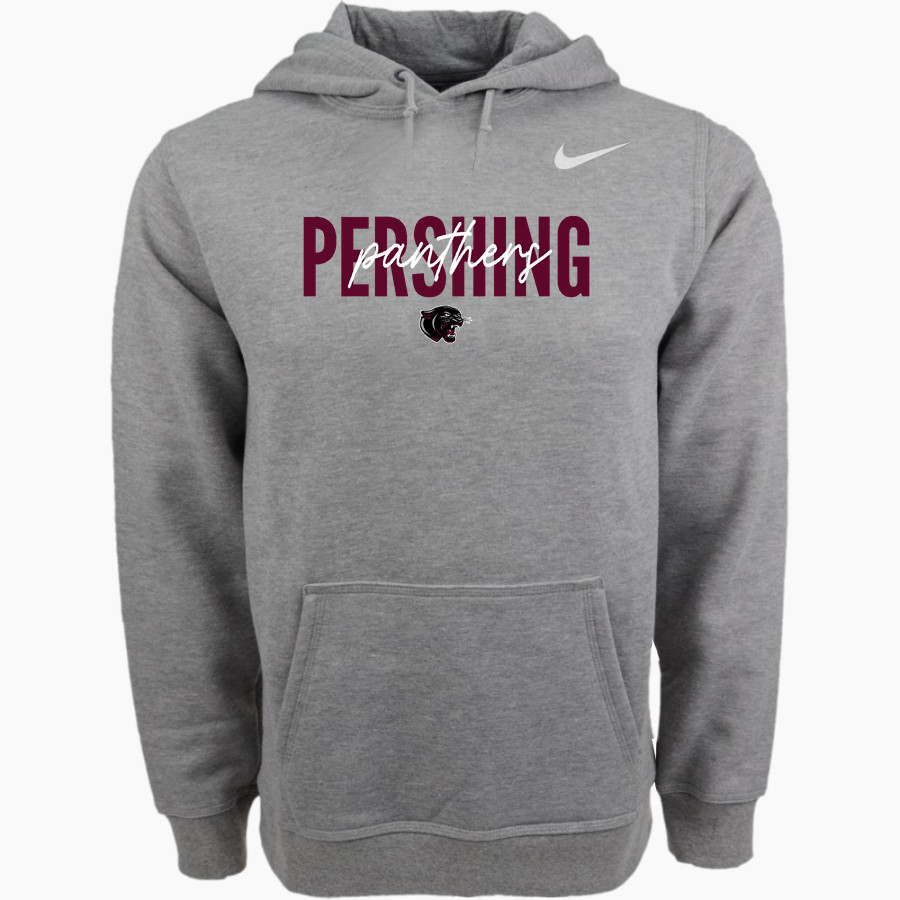 Pershing Panthers Nike Men's Club Pullover Fleece Hoodie