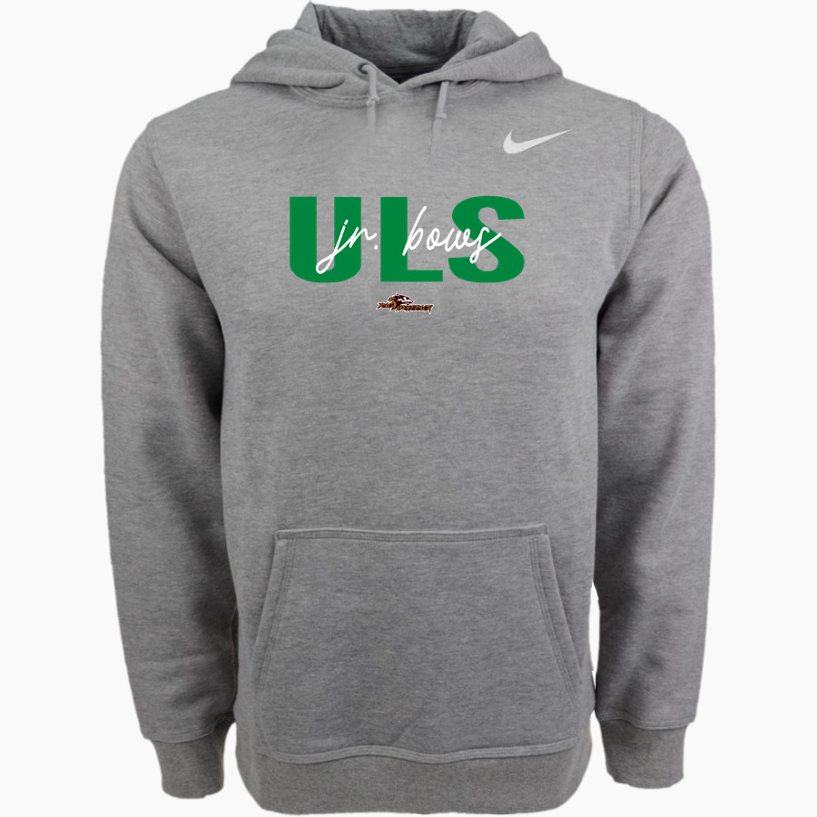 ULS Jr. Bows Nike Men's Club Pullover Fleece Hoodie