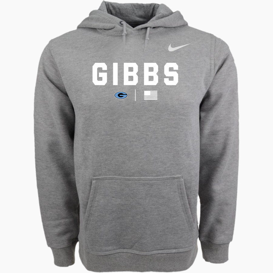 GIBBS HIGH SCHOOL EAGLES Nike Men's Club Pullover Fleece Hoodie
