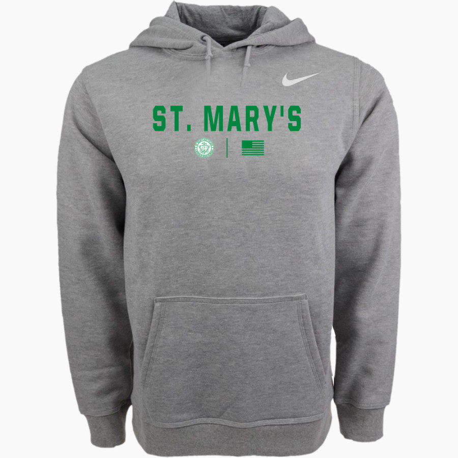 St. Mary's Dragons <span class="pdp-name-mascot">St. Mary's Dragons</span> Nike Men's Club Pullover Fleece Hoodie