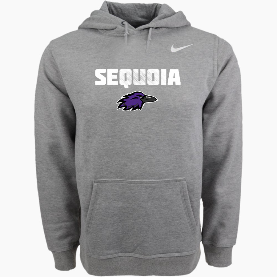 Sequoia High School Online Apparel Store <span class="pdp-name-mascot">Sequoia</span> Nike Men's Club Pullover Fleece Hoodie