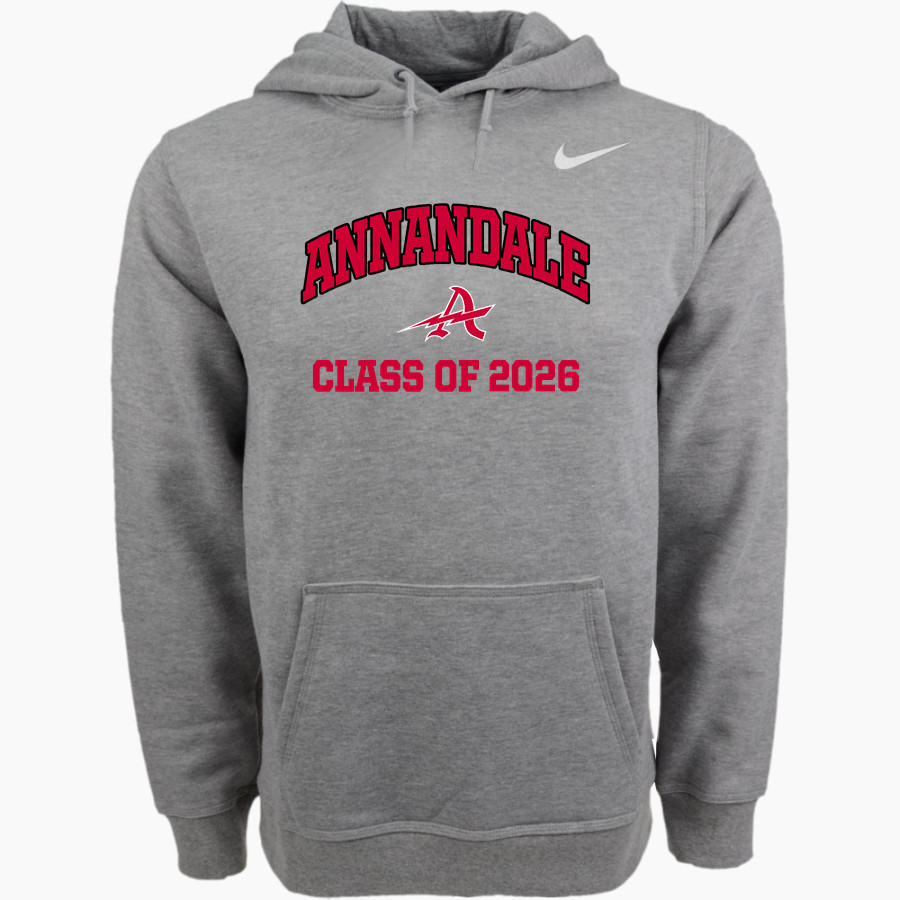 ANNANDALE HIGH SCHOOL ATOMS Nike Men's Club Pullover Fleece Hoodie