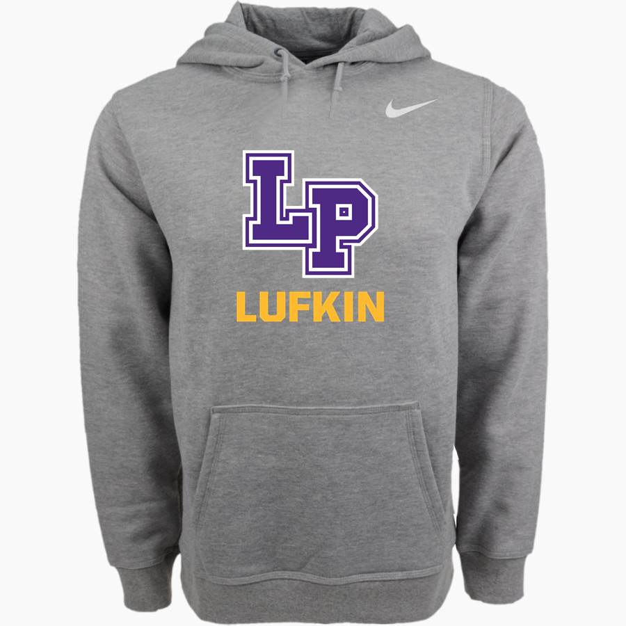 LUFKIN HIGH SCHOOL PANTHERS <span class="pdp-name-mascot">LUFKIN PANTHERS</span> Nike Men's Club Pullover Fleece Hoodie