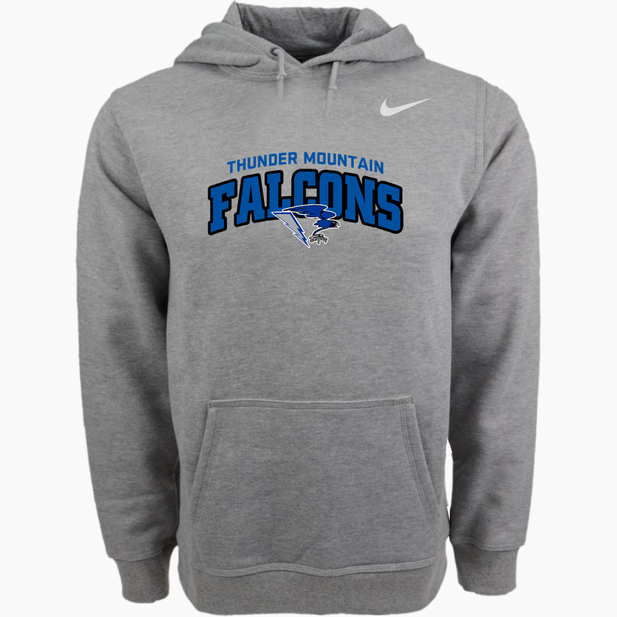 Thunder Mountain Falcons Nike Men's Club Pullover Fleece Hoodie