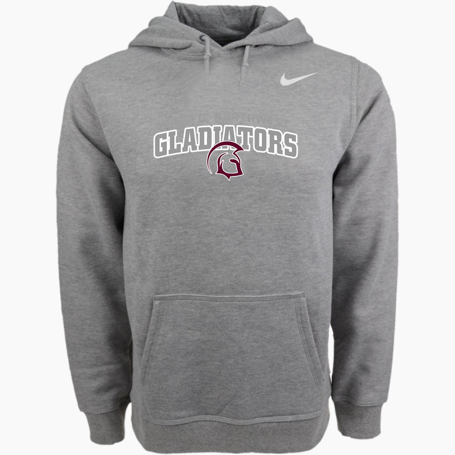 Pacific Northwest Gladiators <span class="pdp-name-mascot">Pacific Northwest Christian College Gladiators</span> Nike Men's Club Pullover Fleece Hoodie