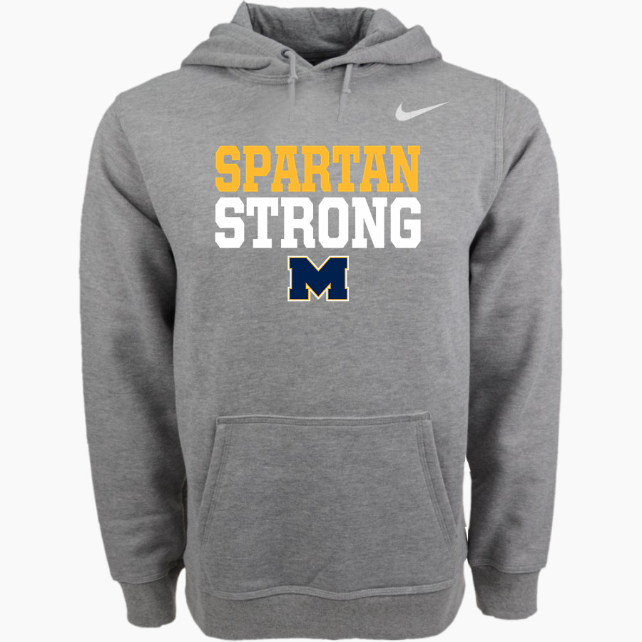 MARIST CATHOLIC HIGH SCHOOL SPARTANS <span class="pdp-name-mascot">MARIST SPARTANS</span> Nike Men's Club Pullover Fleece Hoodie