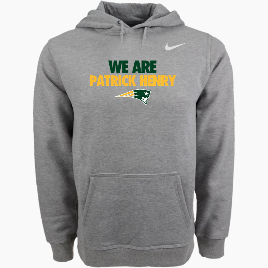 PATRICK HENRY HIGH SCHOOL PATRIOTS <span class="pdp-name-mascot">PATRICK HENRY PATRIOTS</span> Nike Men's Club Pullover Fleece Hoodie