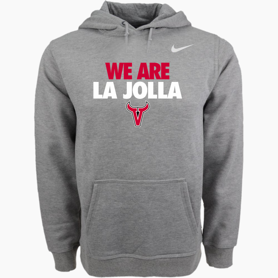 La Jolla Vikings Nike Men's Club Pullover Fleece Hoodie