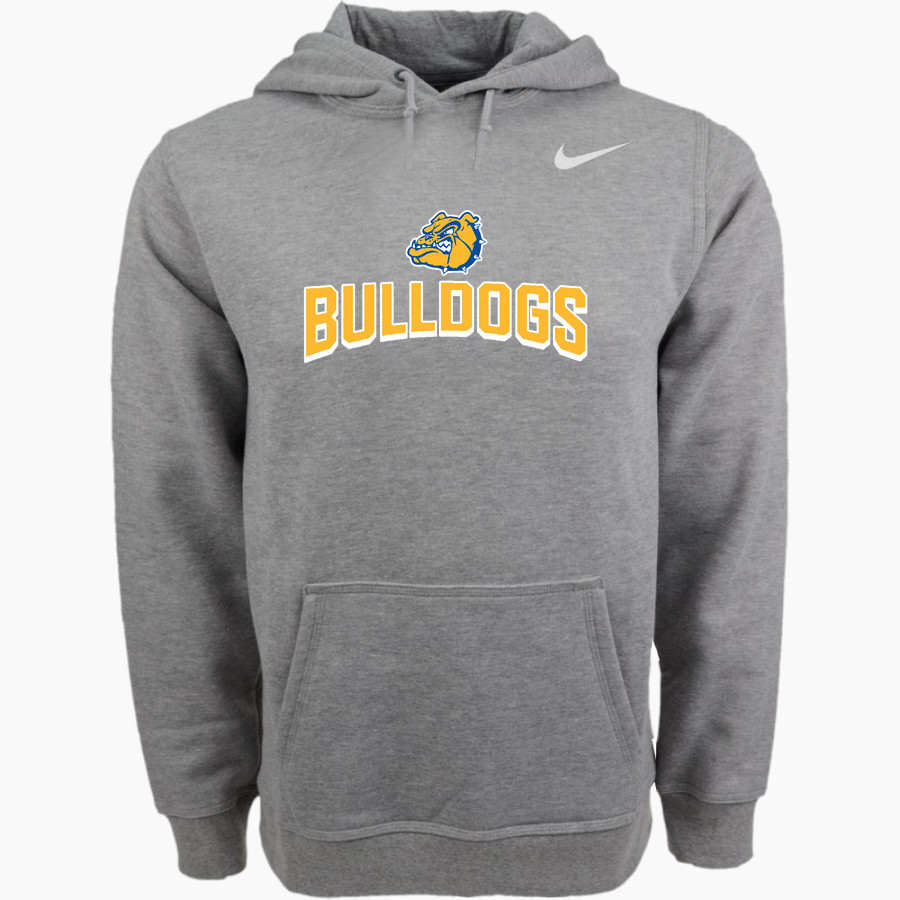 A E BEACH HIGH SCHOOL BULLDOGS Nike Men's Club Pullover Fleece Hoodie