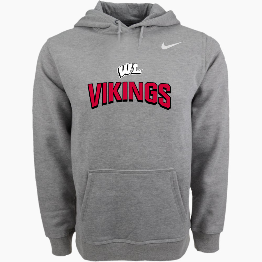 Wisconsin Lutheran Vikings Nike Men's Club Pullover Fleece Hoodie