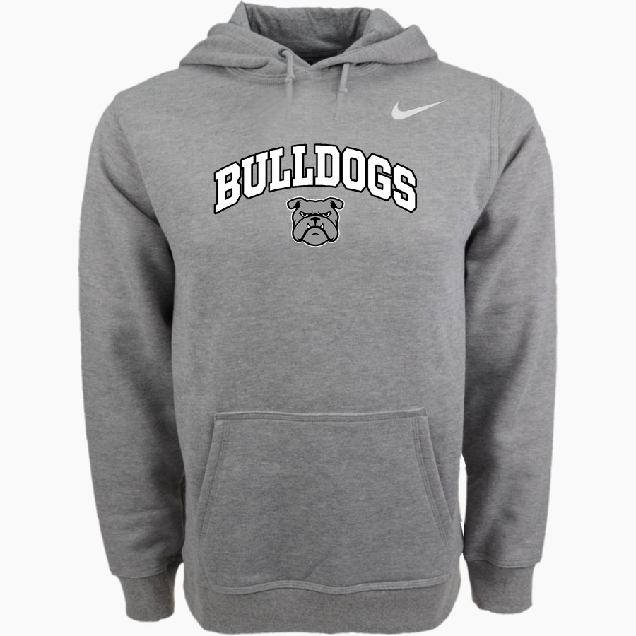 Garfield Bulldogs Nike Men's Club Pullover Fleece Hoodie