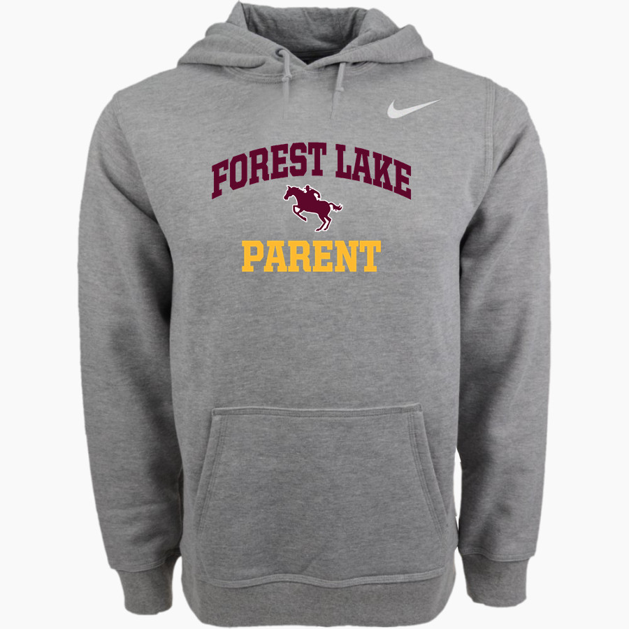 Forest Lake Rangers Nike Men's Club Pullover Fleece Hoodie
