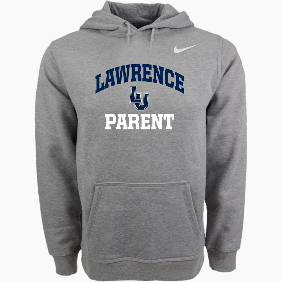 Lawrence University Vikings Online Store Nike Men's Club Pullover Fleece Hoodie