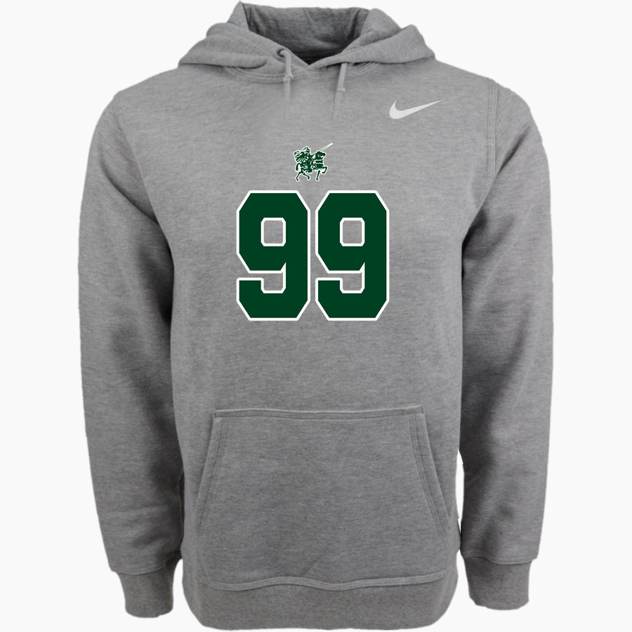 Wisconsin Heights High School Vanguards Nike Men's Club Pullover Fleece Hoodie