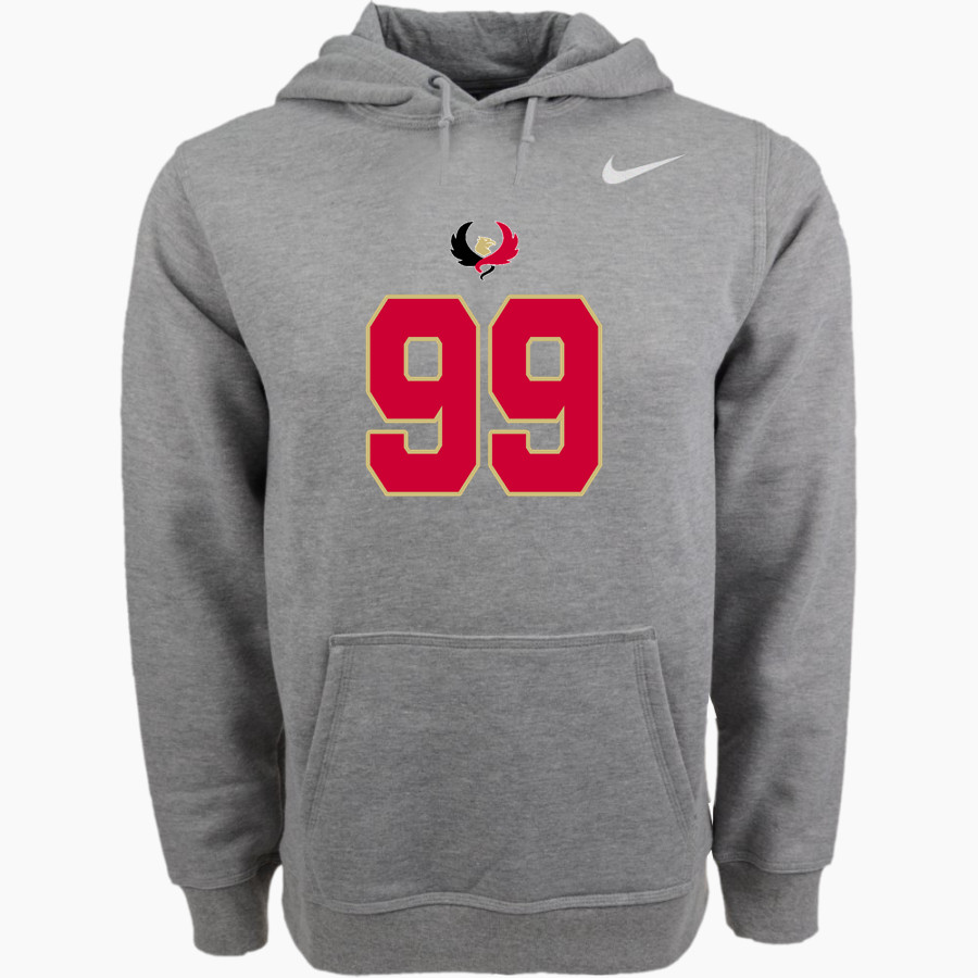 Alliance Christian Gryphons <span class="pdp-name-mascot">Alliance Christian Gryphons</span> Nike Men's Club Pullover Fleece Hoodie