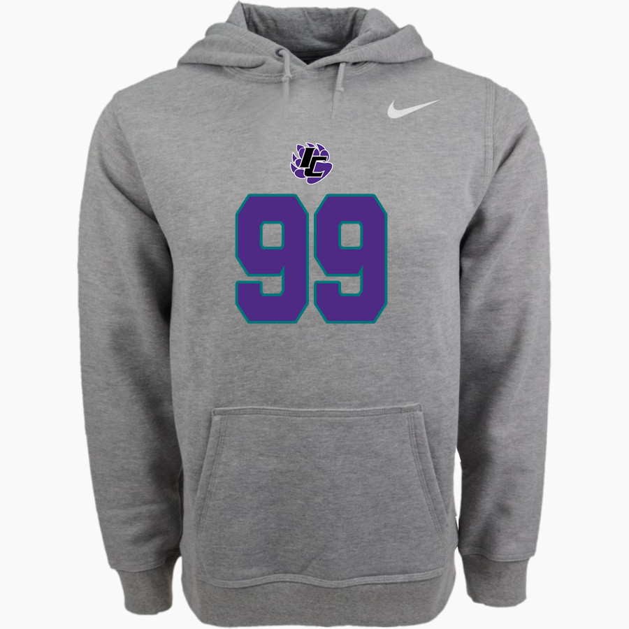 Indian Creek Panthers Nike Men's Club Pullover Fleece Hoodie