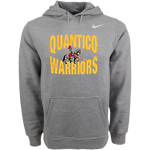 QUANTICO HIGH SCHOOL WARRIORS <span class="pdp-name-mascot">QUANTICO WARRIORS</span> Nike Men's Club Pullover Fleece Hoodie Front Thumbnail
