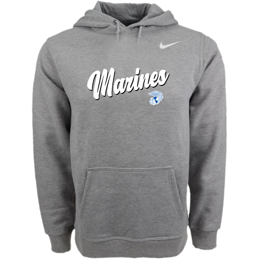 HAMILTON HIGH SCHOOL MARINES <span class="pdp-name-mascot">HAMILTON MARINES</span> Nike Men's Club Pullover Fleece Hoodie