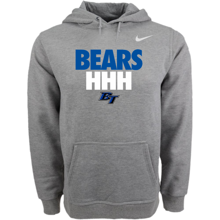 Bartram Trail Bears <span class="pdp-name-mascot">Bartram Trail Bears</span> Nike Men's Club Pullover Fleece Hoodie