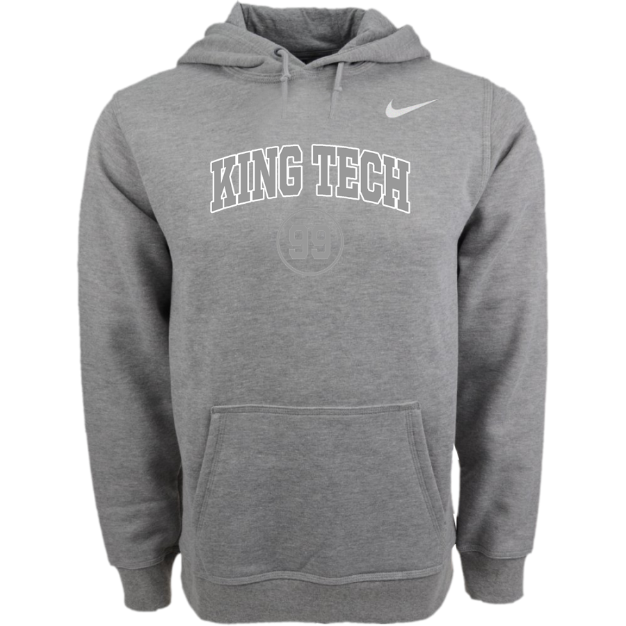 King Tech High School Online Apparel Store <span class="pdp-name-mascot">King Tech High School</span> Nike Men's Club Pullover Fleece Hoodie